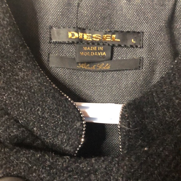 Diesel asymmetrical moto jacket - Picture 3 of 11